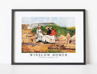 Winslow Homer - A Fisherman's Daughter 1873