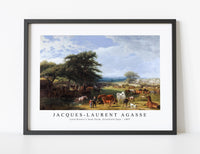Jacques Laurent Agasse - Lord Rivers's Stud Farm, Stratfield Saye (1807)