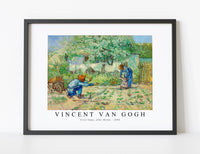 Vincent Van Gogh - First Steps, after Millet 1890