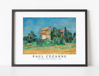 Paul Cezanne - The Pigeon Tower at Bellevue 1890