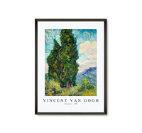 Vincent Van Gogh - Cypresses 1889
