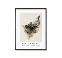 David roberts - A Persian wheel used in raising water-1796-1864