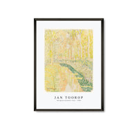 Jan Toorop - Navigates between trees (1980)