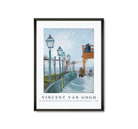 Vincent Van Gogh - Terrace and Observation Deck at the Moulin de Blute-Fin, Montmartre 1887