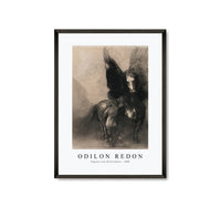 Odilon Redon - Pegasus and Bellerophon 1888