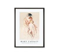 Mary Cassatt - Woman with Nude Boy at Her Left 1911-1913