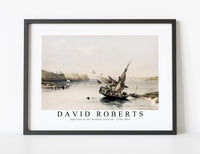 David roberts - Approach to the Fortress of Ibrim-1796-1864