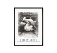 Odilon Redon - The Impotent Wing Did Not Lift the Animal Into That Black Space 1883