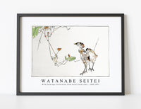 Watanabe Seitei - Wild ducklings illustration from Seitei Kacho Gafu 1890-1891