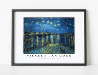 Vincent Van Gogh - Starry Night Over the Rhone 1888