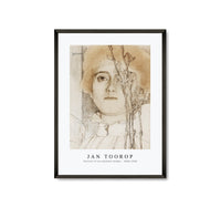 Jan Toorop - Portrait of an unknown woman (1868–1928)