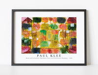 Paul Klee - Baum und Architektur–Rhythmen (Tree and Architecture–Rhythms) 1920