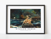 Winslow Homer - A Good Shot, Adirondacks 1892