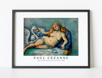 Paul Cezanne - Leda and the Swan (Léda au cygne) 1880