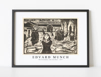 Edvard Munch - The Pretenders, the Last Hour 1917