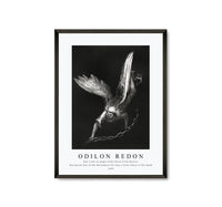 Odilon Redon - And I Saw an Angel Come Down From Heaven, Having the Key of the Bottomless Pit and a Great Chain in His Hand 1899