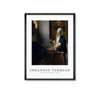 Johannes Vermeer - Woman Holding a Balance 1664