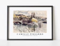 Camille Pissarro - Corneille Bridge in Rouen 18330-1903