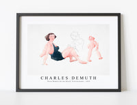 Charles demuth - Three Women On the Beach, Provincetown-1934