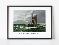 Claude Monet - Seascape, Storm 1866