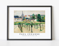 Paul Cezanne - Village Square (Place de village) 1881