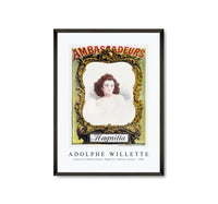 Adolphe Willette - Lemercier Ambassadeurs, Magnitta. Affiche couleur 1895