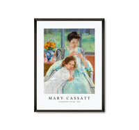 Mary Cassatt - Young Mother Sewing 1900
