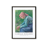 Camille Pissarro - A Seated Peasant Woman 1885