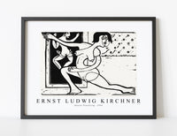 Ernst Ludwig Kirchner - Dancer Practicing 1934