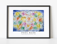 Paul Klee - Theater–Mountain–Construction 1920