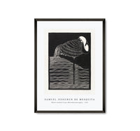 Samuel Jessurun De Mesquita - White–necked Crane (Witnekkraanvogel) (1927)