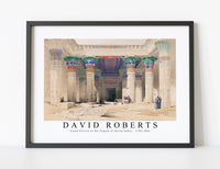 David Roberts - Grand Portico of the Temple of Philae Nubia -1796-1864