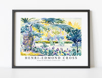 Henri Edmond Cross - Garden of the Painter at Saint Clair 1908