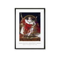 Jean Auguste Dominique Ingres - Napoleon I on His Imperial Throne (1806)