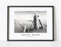 Grant Wood - In the spring 1939