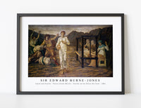 Sir Edward Burne Jones - Cupid and Psyche - Palace Green Murals - Psyche set by Venus the Task (1881)