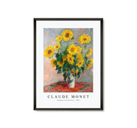 Claude Monet - Bouquet of Sunflowers 1881
