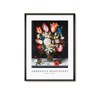 Ambrosius Bosschaert - Flowers in a Glass