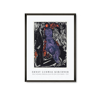 Ernst Ludwig Kirchner - Peter Schlemihl's Wondrous Story The Sale of His Shadow 1915