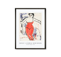 Ernst Ludwig Kirchner - Performer Bowing 1909