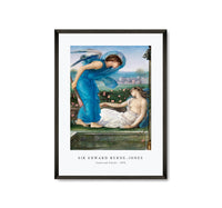 Sir Edward Burne Jones - Cupid and Psyche (ca. 1870)