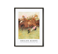 Odilon Redon - Scene from the Steeplechase The Fallen Jockey 1886