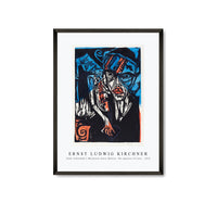 Ernst Ludwig Kirchner - Peter Schlemihl's Wondrous Story Battles. The Agonies of Love 1915