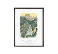 Pierre Bonnard - Street Seen from Above, from the series Some Aspects of Parisian Life (1897)