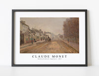 Claude Monet - Boulevard Héloise, Argenteuil 1872