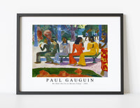 Paul Gauguin - We Shall Not Go to Market Today 1892