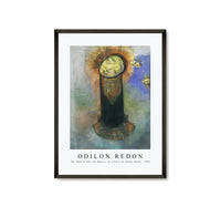 Odilon Redon - The Head of John the Baptist, on a Pillar by Odilon Redon 1890