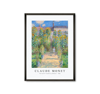 Claude Monet - The Artist's Garden at Vétheuil 1881