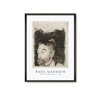 Paul Gauguin - Portrait of Stéphane Mallarmé 1890