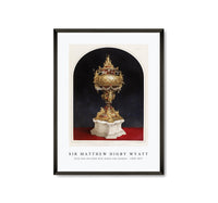 Sir Matthew Digby Wyatt - Gold vase enriched with jewels and enamels 1820-1877